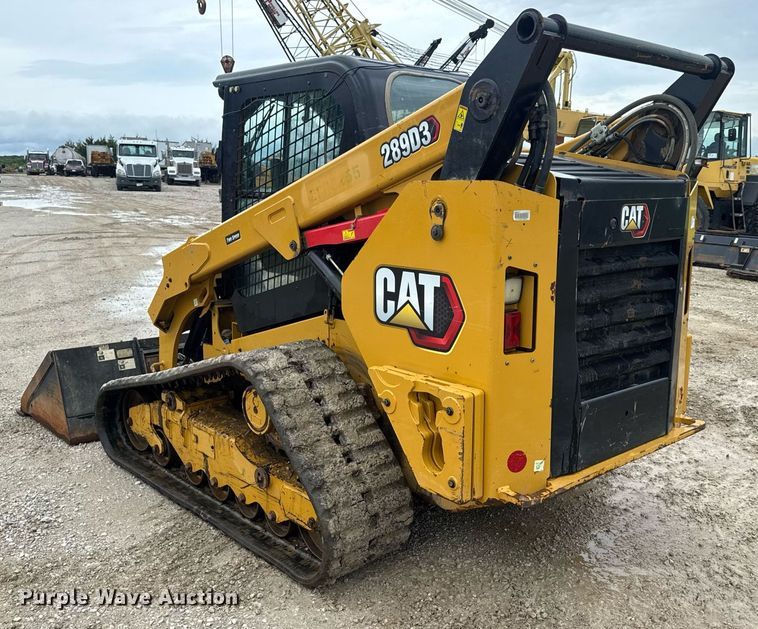 image for item EN4682 2022 Caterpillar 289D3 tracked skid steer loader