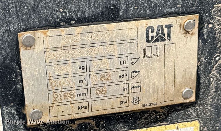 image for item EN4682 2022 Caterpillar 289D3 tracked skid steer loader