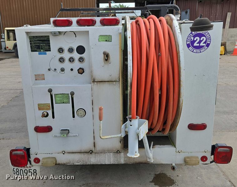 image for item EN8245 2021 Myers Ramjet RJ-0635 sewer jetter trailer