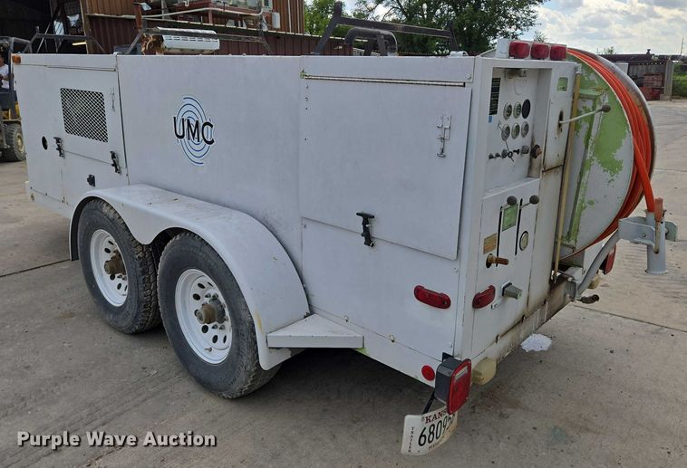 image for item EN8245 2021 Myers Ramjet RJ-0635 sewer jetter trailer