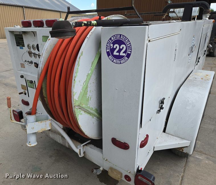 image for item EN8245 2021 Myers Ramjet RJ-0635 sewer jetter trailer