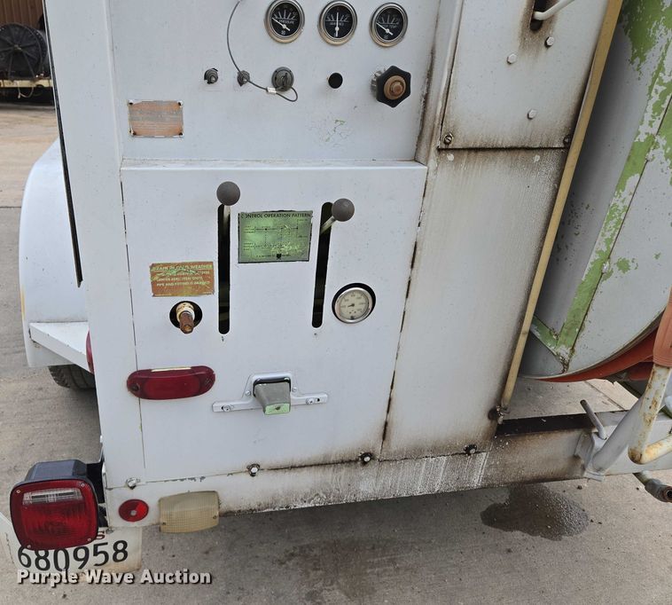 image for item EN8245 2021 Myers Ramjet RJ-0635 sewer jetter trailer