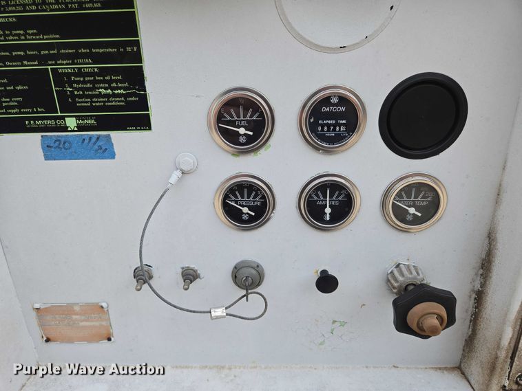 image for item EN8245 2021 Myers Ramjet RJ-0635 sewer jetter trailer