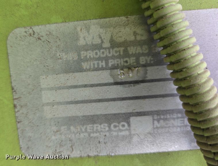 image for item EN8245 2021 Myers Ramjet RJ-0635 sewer jetter trailer