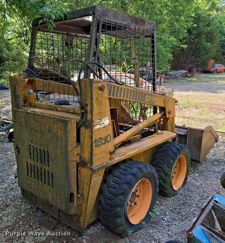 image for item EN8255 Case 1830 skid steer loader