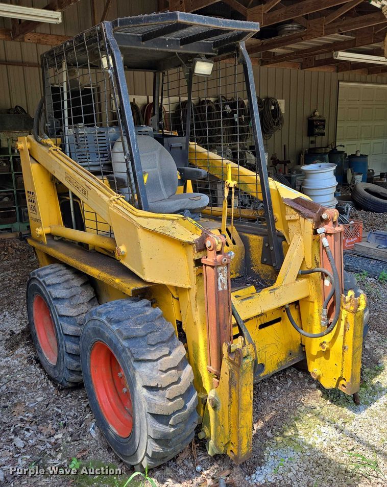 image for item EN8256 Case 1830 skid steer loader
