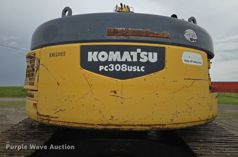 image for item EN8291 2012 Komatsu PC308USLC excavator