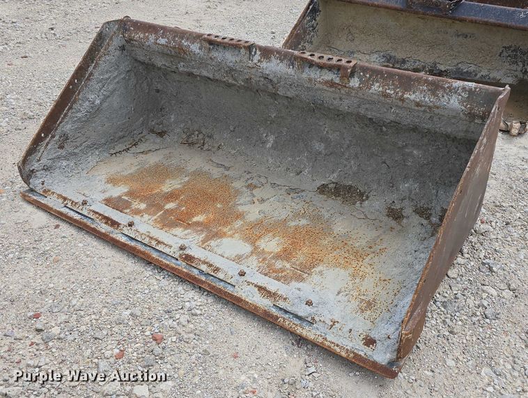 image for item EO1090 (5) skid steer buckets