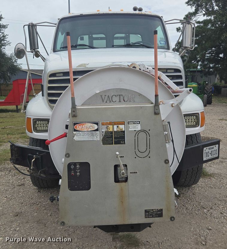 image for item EQ4067 2001 Sterling sewer jetter truck