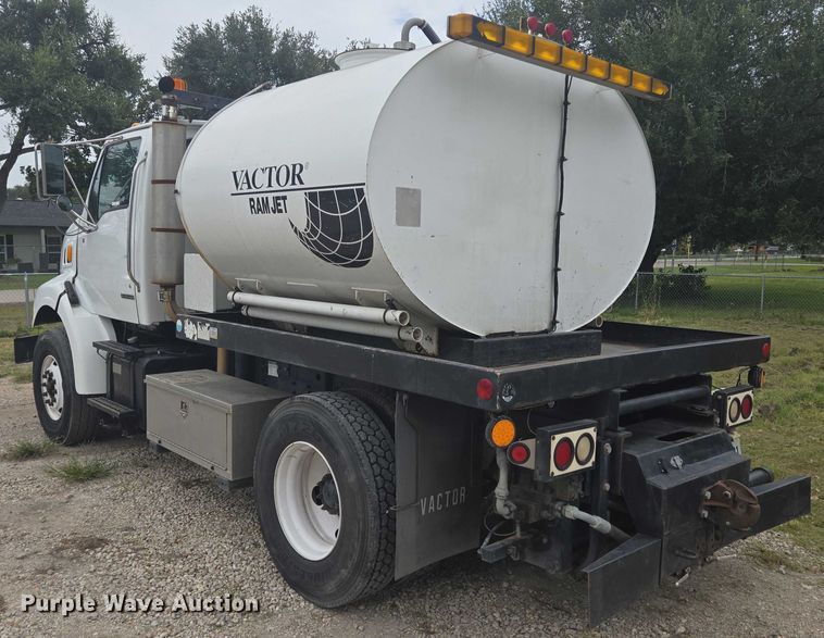 image for item EQ4067 2001 Sterling sewer jetter truck