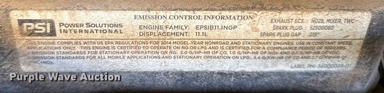 image for item ER2092 Aggreko IGLC210-2N generator