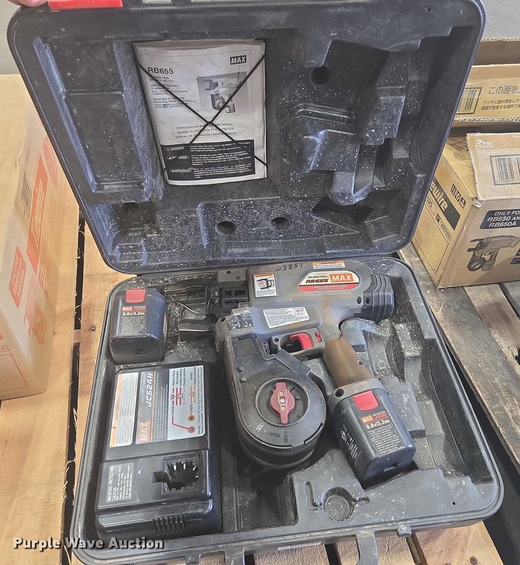 image for item ER5443 (3) Max RB655 re-bar-tier tying tools