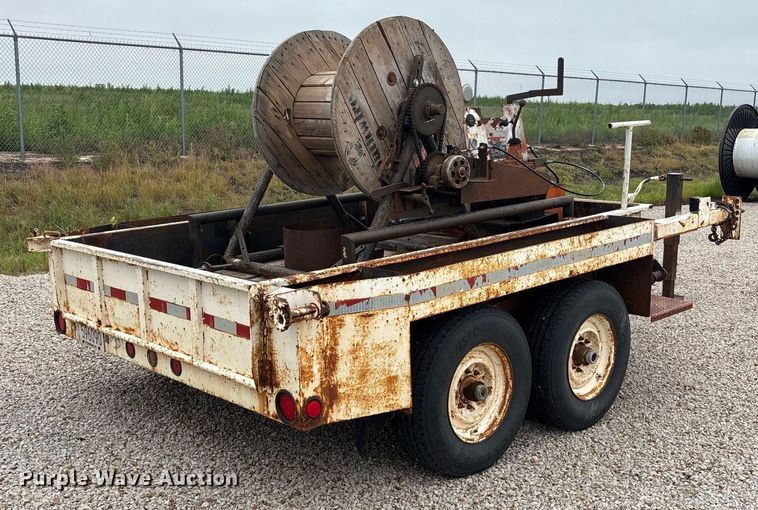 image for item ET8003 1992 Comb  reel trailer
