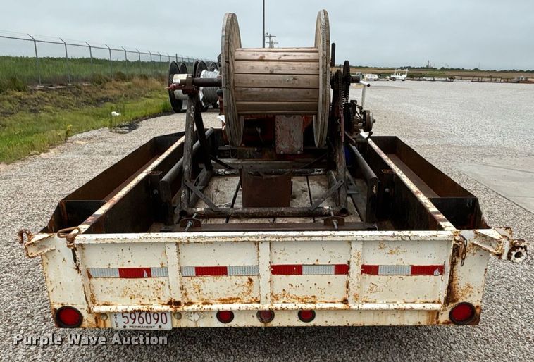 image for item ET8003 1992 Comb  reel trailer