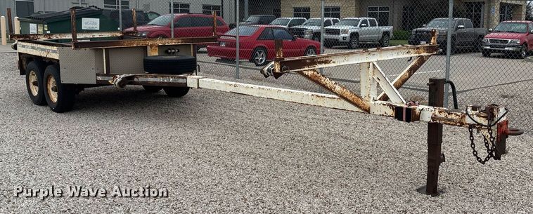 image for item ET8004 1997 Hers 14C  pole trailer