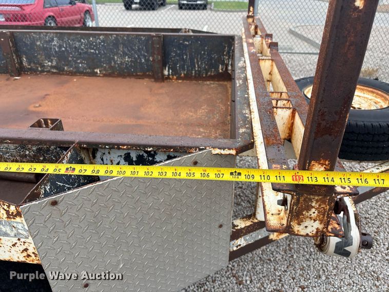 image for item ET8004 1997 Hers 14C  pole trailer