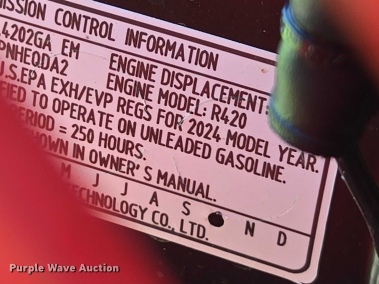 image for item FB9441 2025 Rippa NDI625 compact utility loader