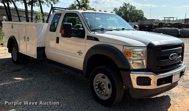 image for item HI9348 2016 Ford F550 SuperCab utility / service truck