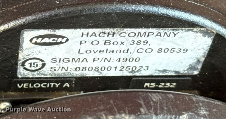 image for item HI9351 (6) Hach Sigma 910 flow meters