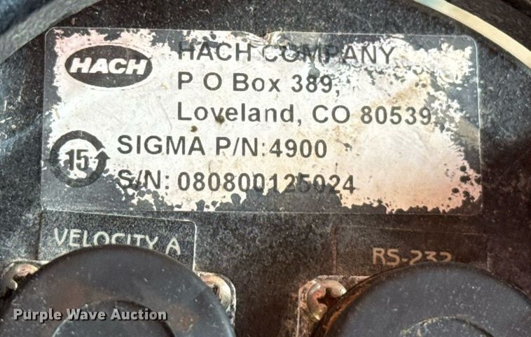 image for item HI9351 (6) Hach Sigma 910 flow meters