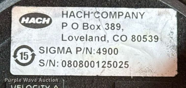 image for item HI9351 (6) Hach Sigma 910 flow meters