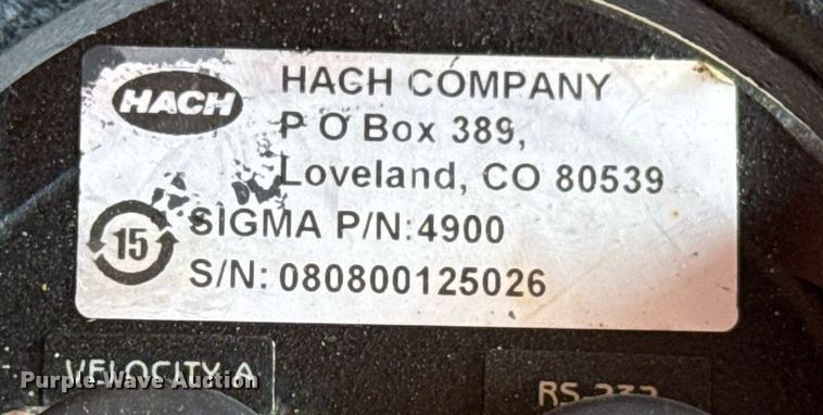 image for item HI9351 (6) Hach Sigma 910 flow meters