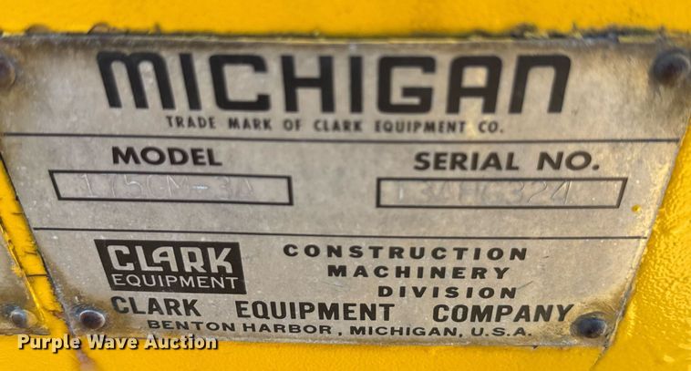 image for item MZ9402 1970 Michigan 175GM-3A wheel loader