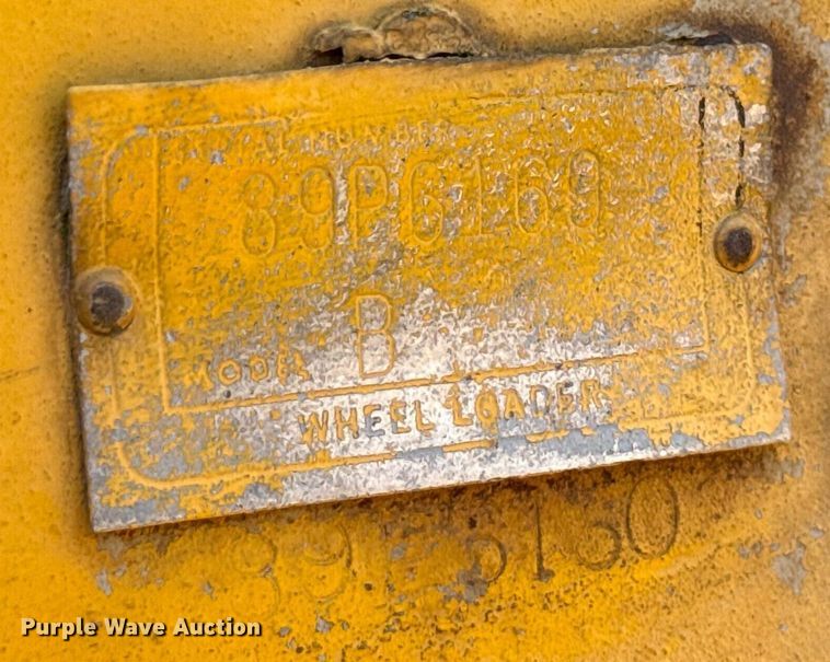 image for item MZ9405 1977 Caterpillar 980B wheel loader