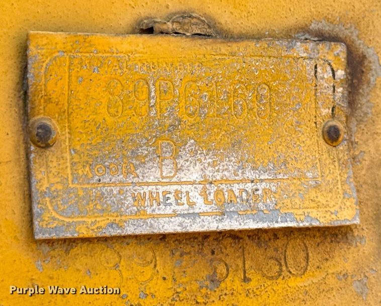 image for item MZ9405 1977 Caterpillar 980B wheel loader