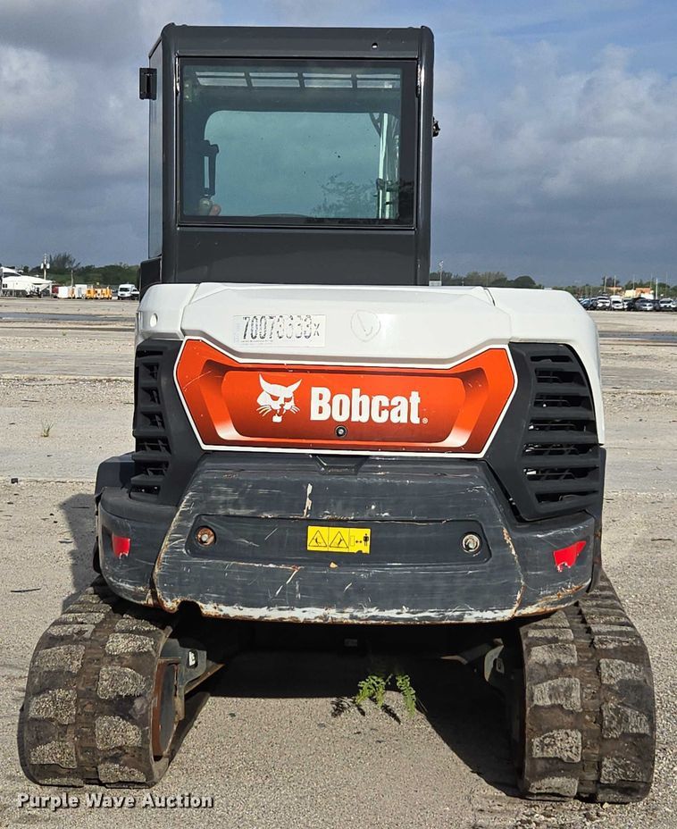 image for item YA0745 2021 Bobcat E60 mini excavator