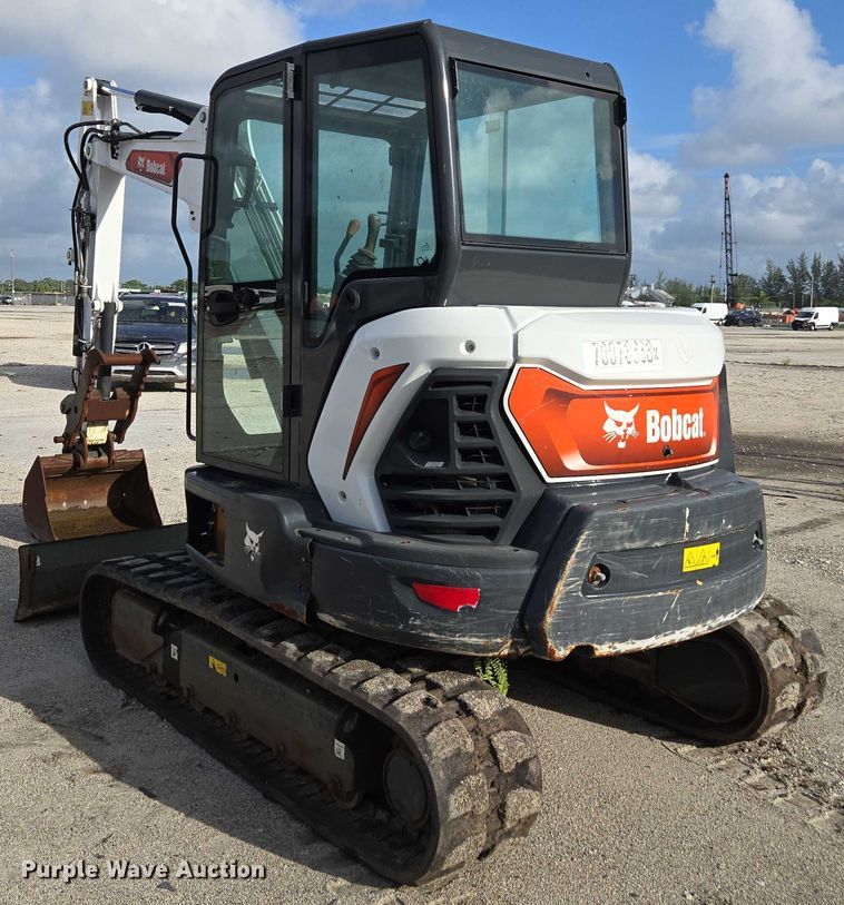 image for item YA0745 2021 Bobcat E60 mini excavator