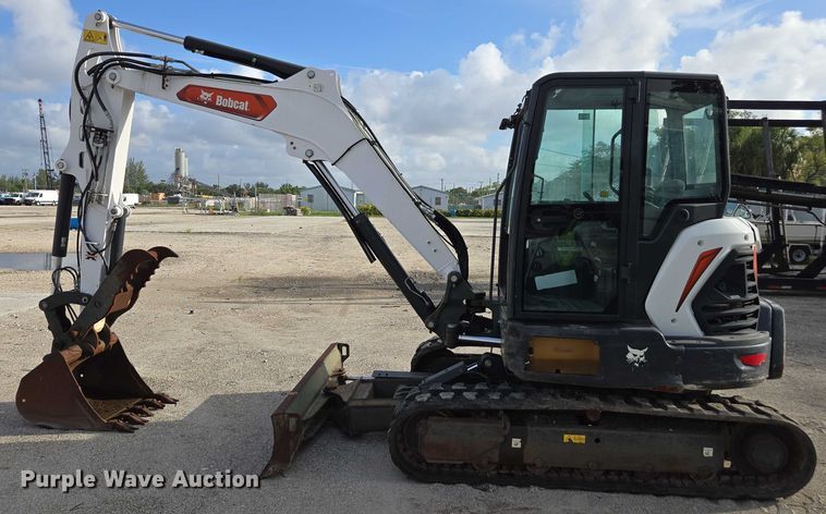 image for item YA0745 2021 Bobcat E60 mini excavator