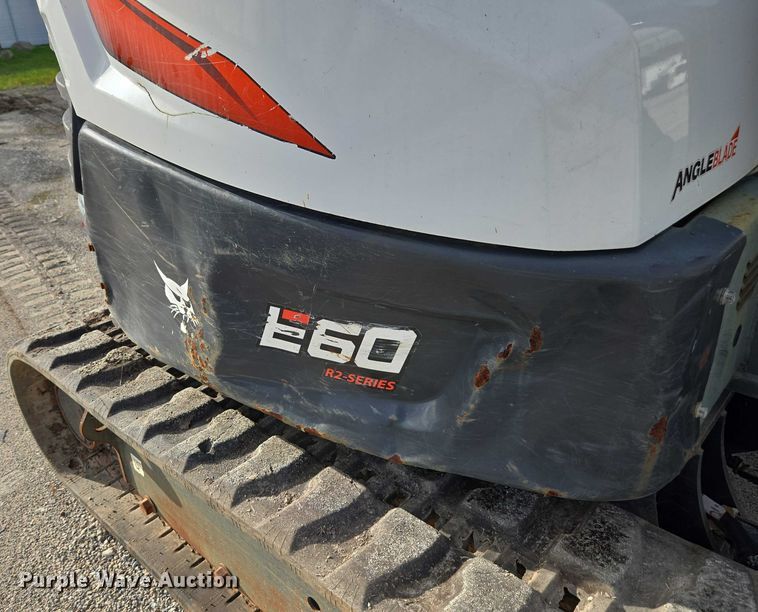 image for item YA0745 2021 Bobcat E60 mini excavator