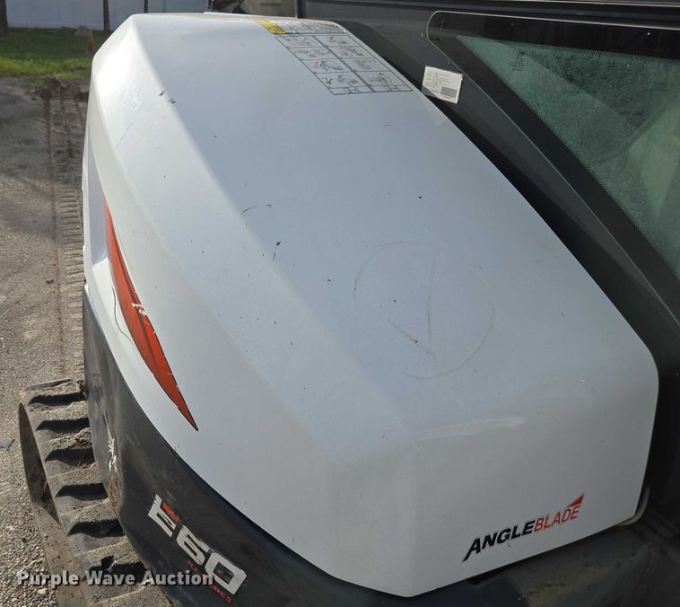 image for item YA0745 2021 Bobcat E60 mini excavator