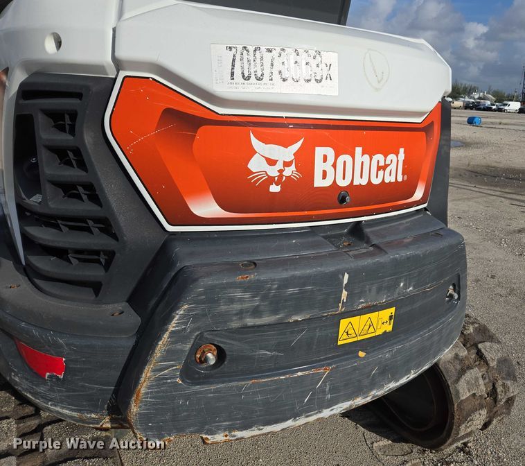 image for item YA0745 2021 Bobcat E60 mini excavator