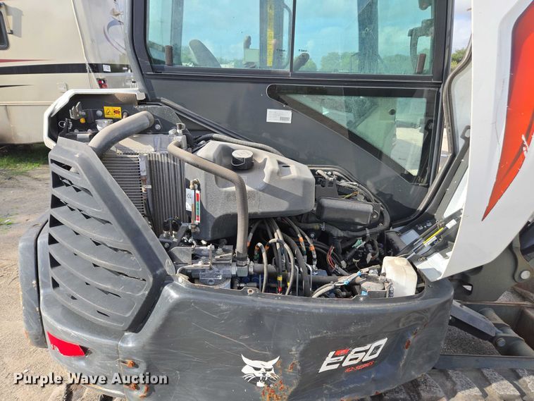 image for item YA0745 2021 Bobcat E60 mini excavator