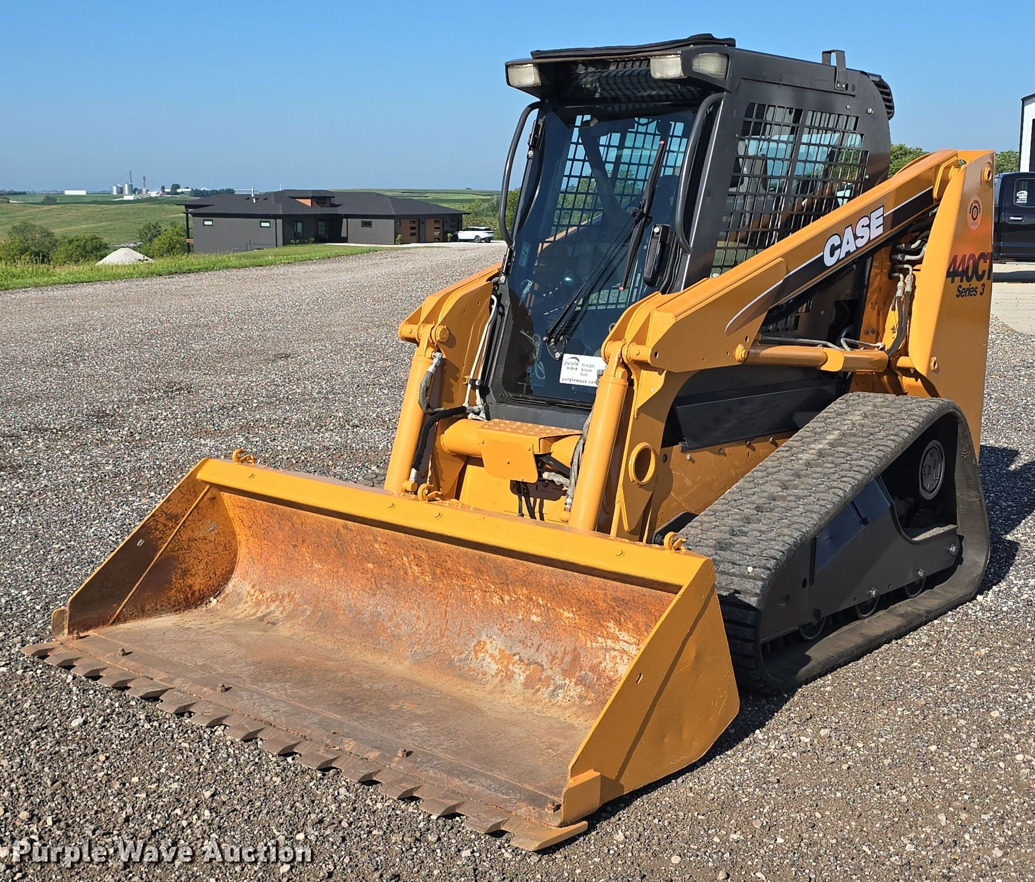 2008 Case 440CT Series 3 tracked skid steer loader in Anita