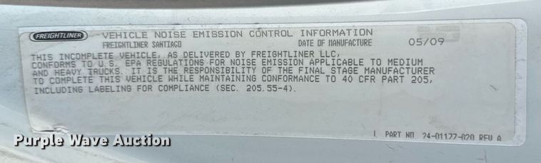 image for item DI9765 2010 Freightliner Business Class M2 ambulance