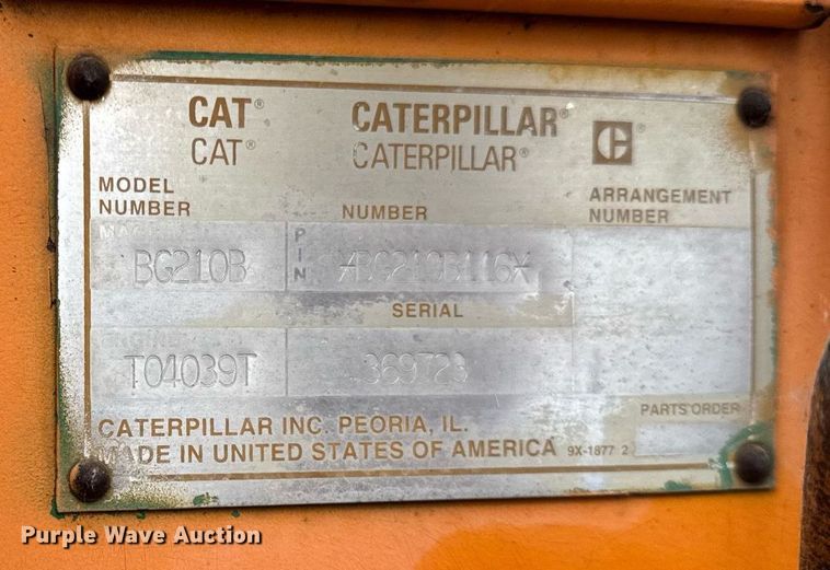 image for item DI9945 1993 Barber Greene BG210B paver