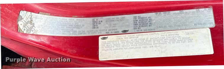 image for item DI9953 2003 Sterling L8500 dump truck