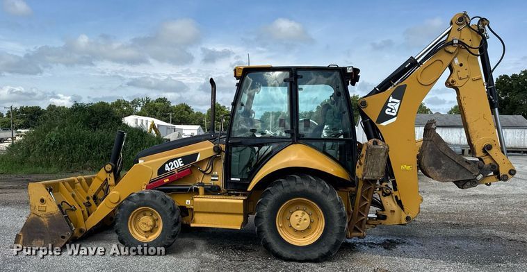 image for item DJ9534 2007 Caterpillar 420E backhoe