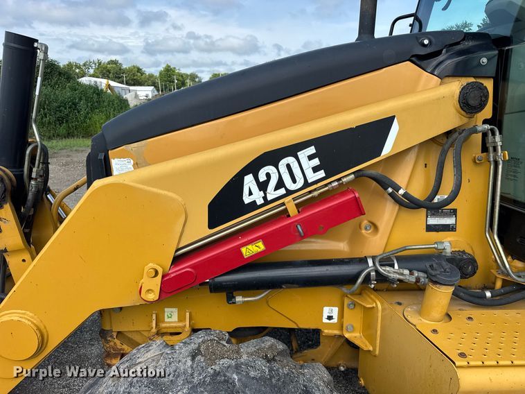 image for item DJ9534 2007 Caterpillar 420E backhoe