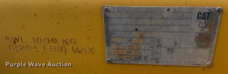 image for item DJ9534 2007 Caterpillar 420E backhoe