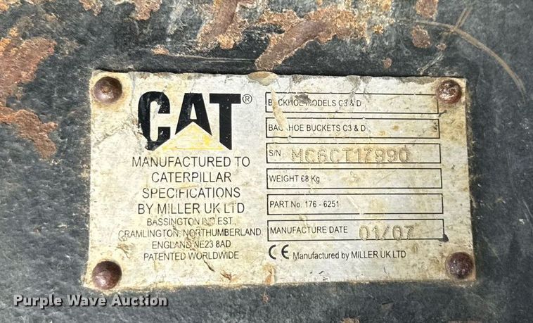 image for item DJ9534 2007 Caterpillar 420E backhoe