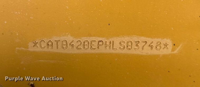 image for item DJ9534 2007 Caterpillar 420E backhoe