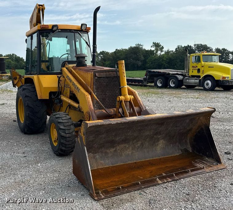 RETROEXCAVADORA 1991 JOHN DEERE 410C