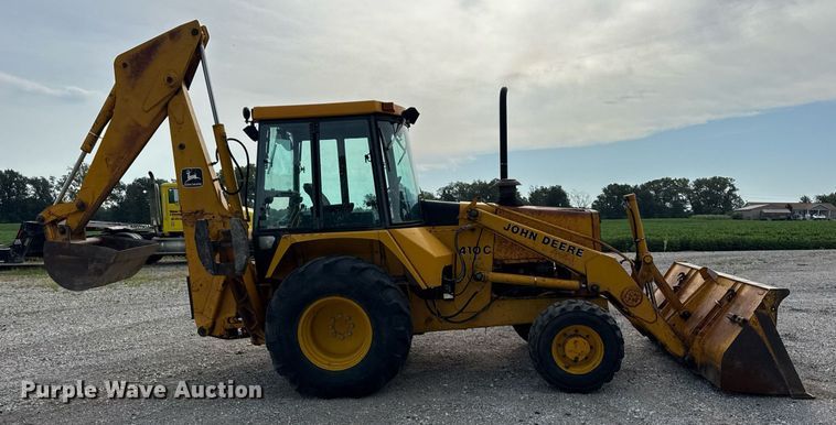 RETROEXCAVADORA 1991 JOHN DEERE 410C