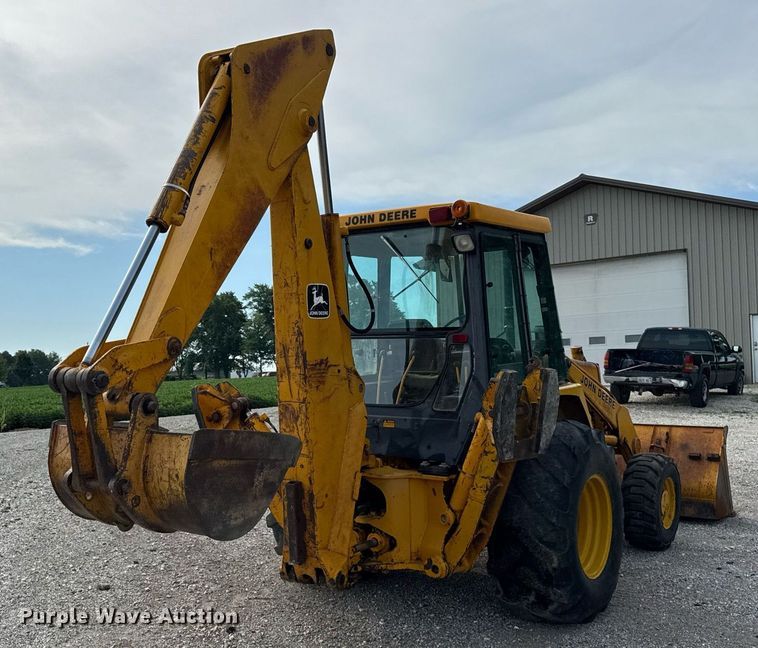 RETROEXCAVADORA 1991 JOHN DEERE 410C