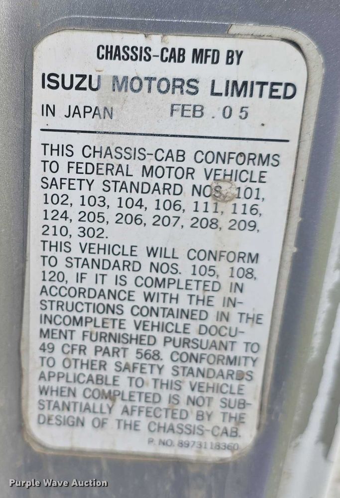 image for item DR3906 2006 GMC W5 refuse truck