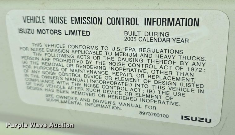 image for item DR3906 2006 GMC W5 refuse truck